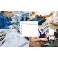 MAUL Lampe de bureau à LED MAULexplore, dimmable,...