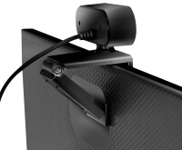 LogiLink Webcam HD USB avec micro, noir