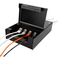 LogiLink Boîtier à point de consolidation, 4...