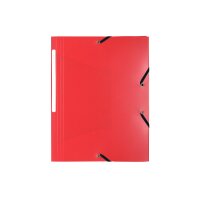 EXACOMPTA Pochette à élastique A4 55805E rouge