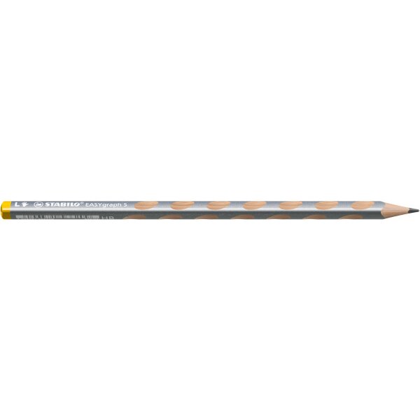 STABILO Bleistift EASYgraph S HB 325/09-HB-6 silber, L