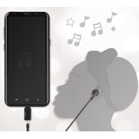 LogiLink Adaptateur audio - USB-C, noir