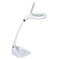 MAUL LED-Lupenleuchte MAULiris, dimmbar, schwarz