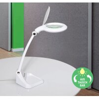 MAUL LED-Lupenleuchte MAULiris, dimmbar, schwarz