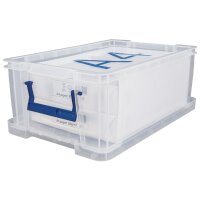 Fellowes Boîte de rangement ProStore, 10 litres, transparent