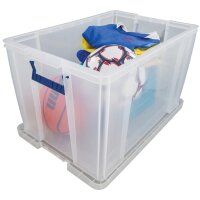 Fellowes Aufbewahrungsbox ProStore, 85 Liter, transparent