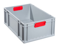 allit Transportbehälter ProfiPlus EuroBox 622, grau rot