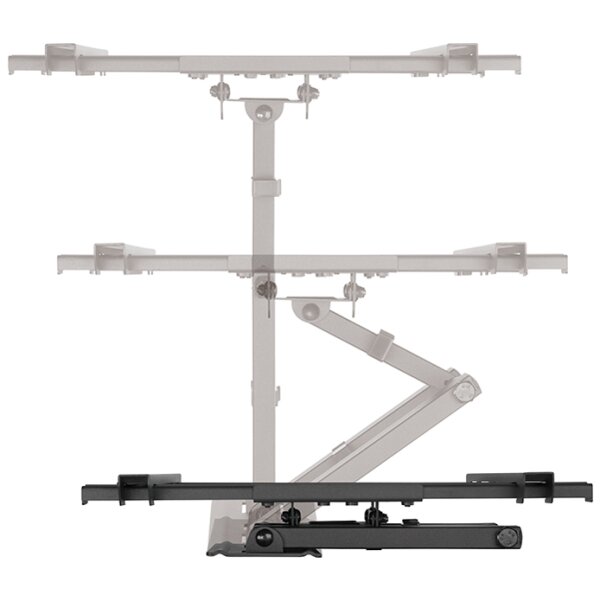 LogiLink Support mural pour TV Full Motion, 81,28 - 177,80cm