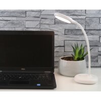 UNiLUX Akku LED-Tischleuchte GALY 1800, dimmbar, weiss