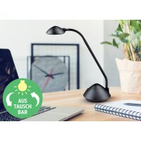 MAUL Lampe de bureau à LED MAULarc, noir