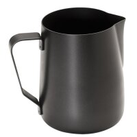 APS Milch- Universalkanne, Edelstahl schwarz, 0,8 l