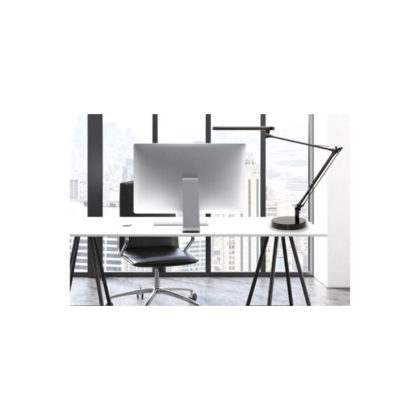 UNiLUX LED-Tischleuchte MAMBO LED 2.0, metallgrau