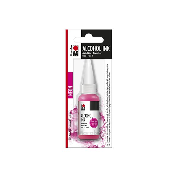 Marabu permanente Tinte Alcohol Ink, neon-gr&uuml;n (365), 20 ml