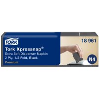 TORK Xpressnap Spender-Servietten, 213 x 165 mm, naturweiss