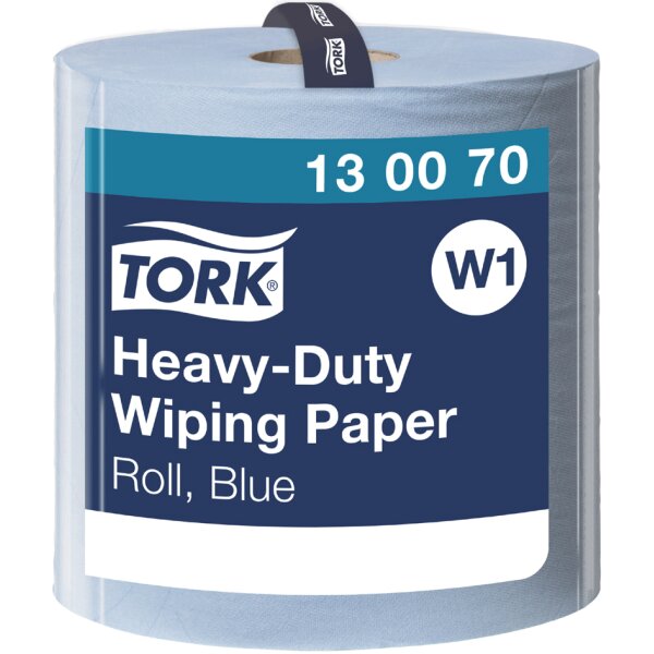 TORK Rouleau nettoyant multi-usage, 340 m, extra épais, bleu