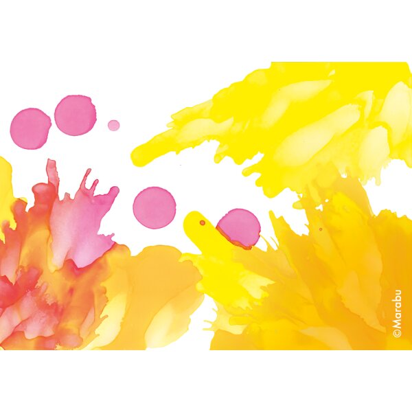 Marabu permanente Tinte Alcohol Ink, neon-orange (324), 20ml