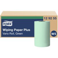 TORK Rouleau nettoyant multi-usage, 55 m, épais, vert