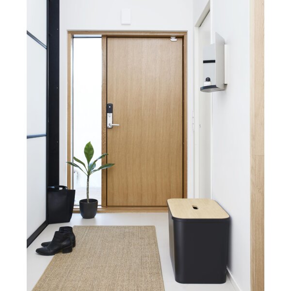 smartstore Aufbewahrungsbox Bank COLLECT, 76 Liter, schwarz