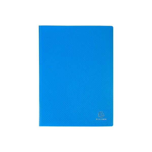 EXACOMPTA Sichtbuch A4 8562E blau 60 Taschen