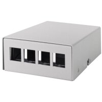 LogiLink Boîtier point de consolidation, 4 ports,...