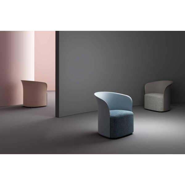 PAPERFLOW Fauteuil visiteur CROWN, vert
