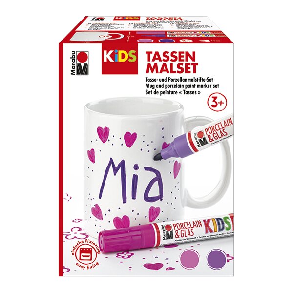 Marabu KiDS Kit de peinture Mug MIA