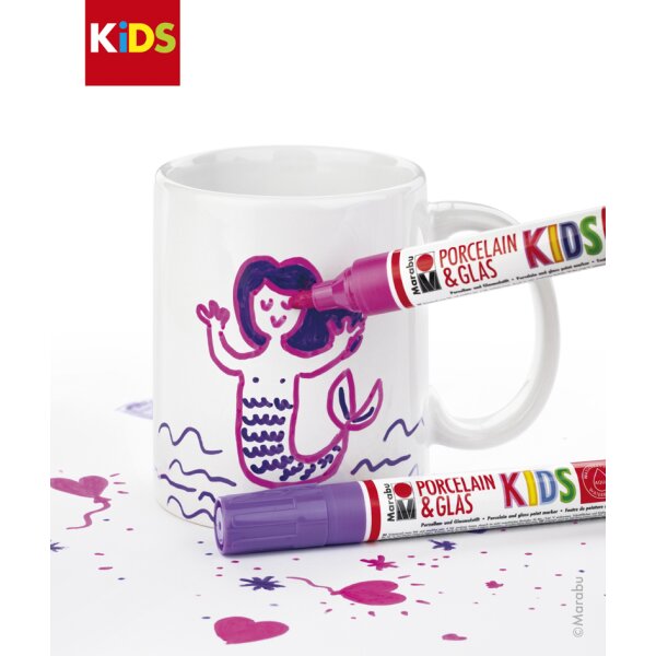 Marabu KiDS Kit de peinture Mug MIA