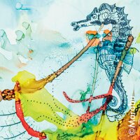 Marabu Encre permanente Alcohol Ink, 20 ml, orange rouge