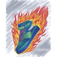 Marabu Sketch-Marker Graphix "HEAT", 6er Etui