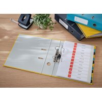 LEITZ Plastikordner Cosy Soft-Touch, DIN A4, 80 mm, gelb