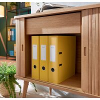 LEITZ Plastikordner Cosy Soft-Touch, DIN A4, 80 mm, gelb