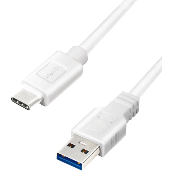 LogiLink Câble USB 3.2, USB-A - USB-C, 1,5 m, noir