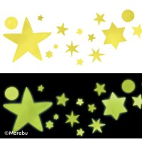 Marabu Nachleuchtfarbe GLOW IN THE DARK, nachleucht-gelb