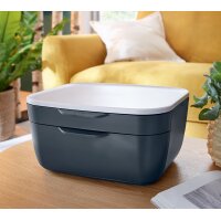 LEITZ Schubladenbox Cosy, 2 Schübe, grau hellgrau