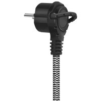 LogiLink Schutzkontakt-Stromverlängerungskabel, 3,0 m