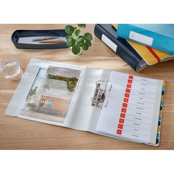 LEITZ Ordner Active Cosy, 180 Grad, DIN A4, 82 mm, blau