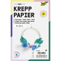 folia Krepppapier-Rollen MIX, 500 mm x 2 m, sortiert
