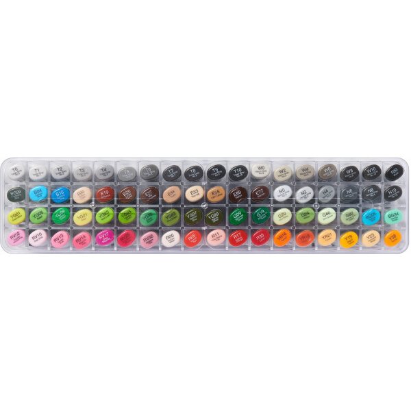 COPIC Marker Sketch 21075162 Set C, 72 pcs.