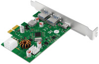 LogiLink Carte PCI Express USB 3.2, 3 ports, 5 GBit/sec.