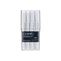 COPIC Marker Sketch 21075151 Grau-Set CG, 12 Stück