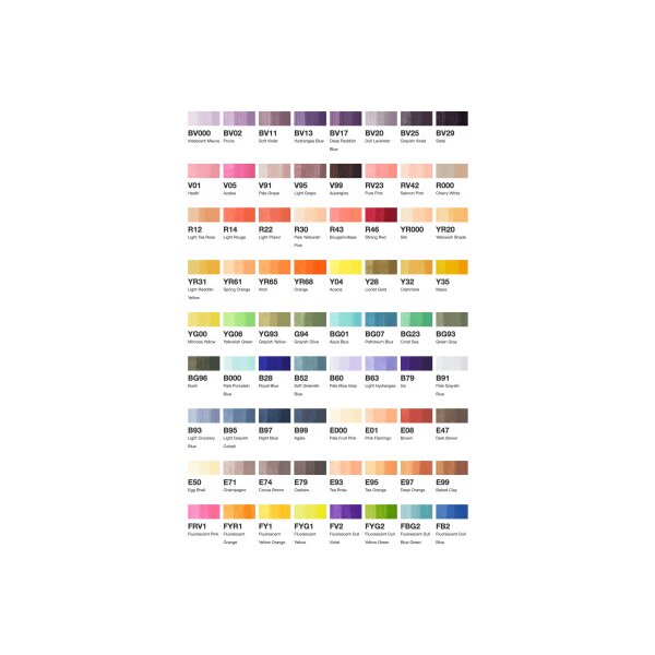 COPIC Marker Sketch 21075164 Set D, 72 pcs.