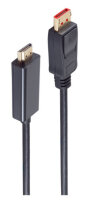 shiverpeaks BASIC-S DisplayPort - HDMI 1.4 Kabel, 5,0 m