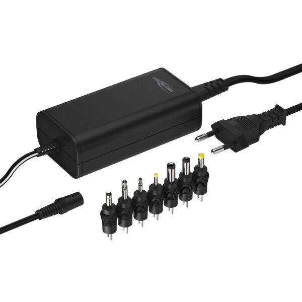 ANSMANN Bloc secteur universel APS 2250L, 27 W/5-15 V, noir