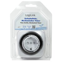 LogiLink Mechanische Zeitschaltuhr für Innenbereich,...