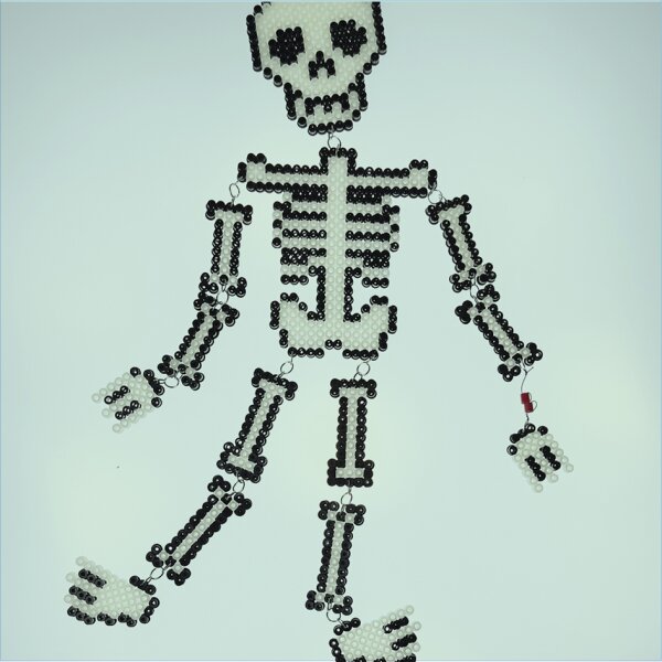 Hama Perles à repasser midi, sachet, vert fluorescent