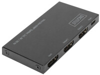 DIGITUS Ultra Slim HDMI Splitter, 1x2, 4K 60 Hz, schwarz