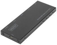 DIGITUS Répartiteur HDMI extra-plat, 1x4, 4K/60 Hz, noir