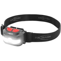 ANSMANN Sensor-LED-Kopflampe HD250RS, 250 Lumen, IP54