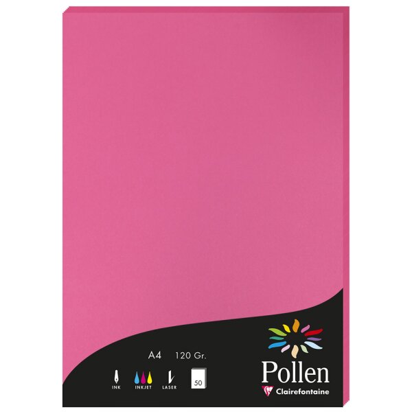 Pollen by Clairefontaine Papier DIN A4, perlmutt-weiss