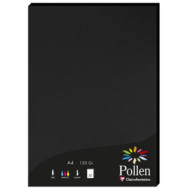 Pollen by Clairefontaine Papier DIN A4, perlmutt-weiss